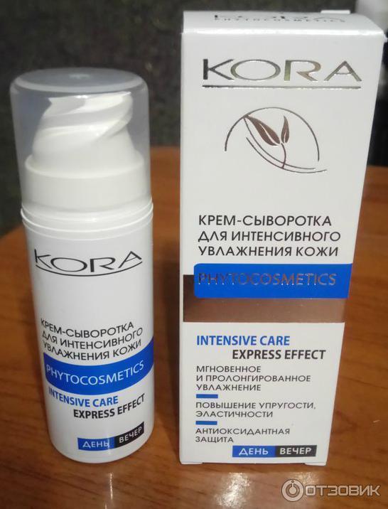 Kora Крем-сыворотка для интенсивного увлажнения кожи, 30 мл фото