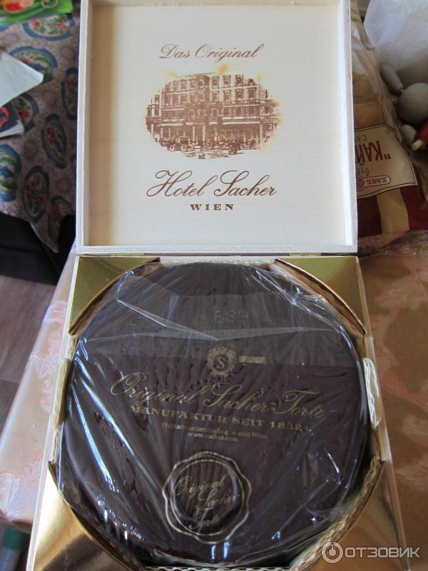 Торт Original Sacher-Torte Захер фото