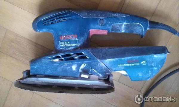 Вибрационная шлифовальная машина Bosch GSS 23 A Professional фото