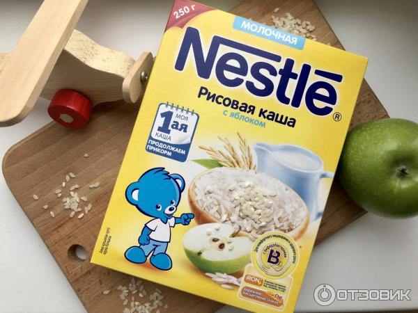 Рисовая каша Nestle фото