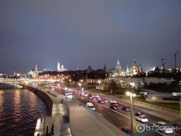 Вид на Москву с Парящего моста