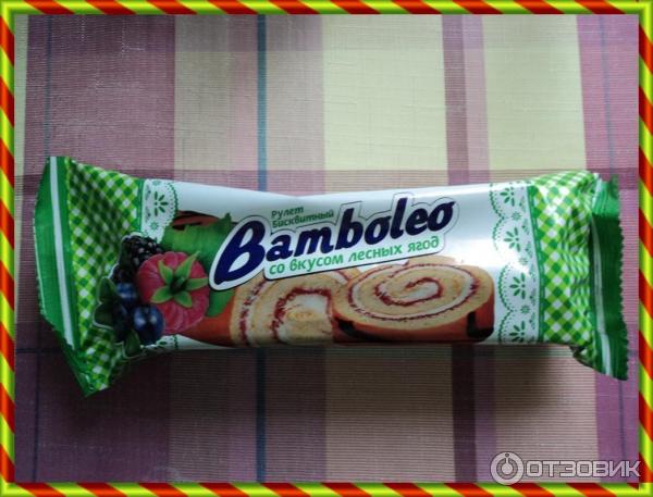 Рулет бисквитный Bamboleo