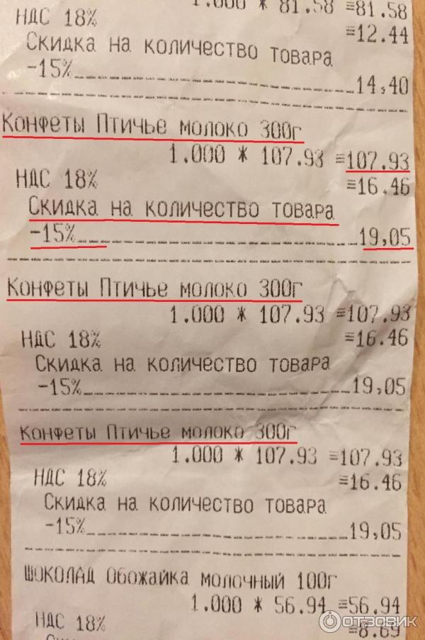 Отзыв о Конфеты Пензенская кондитерская фабрика "Птичье молоко ...