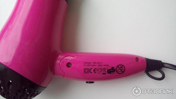 Компактный фен для волос HairDryer FSC 43717 фото