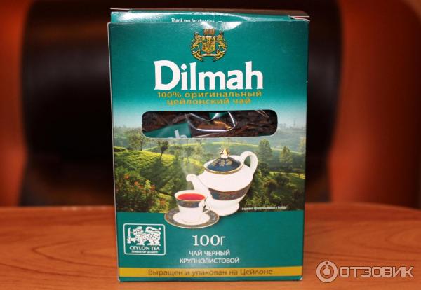 Чай Dilmah крупнолистовой фото