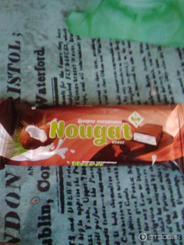 Конфеты глазурованные Житомирские ласощи Nougat фото