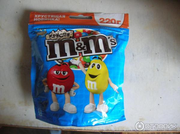 Драже M&M's Crispy фото