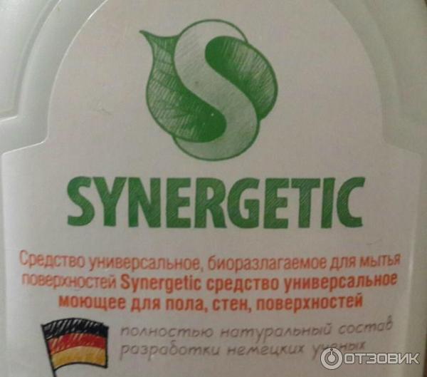 Средство универсальное для мытья поверхностей Synergetic фото