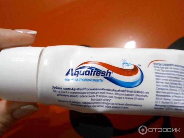 Зубная паста Aquafresh освежающе-мятная фото