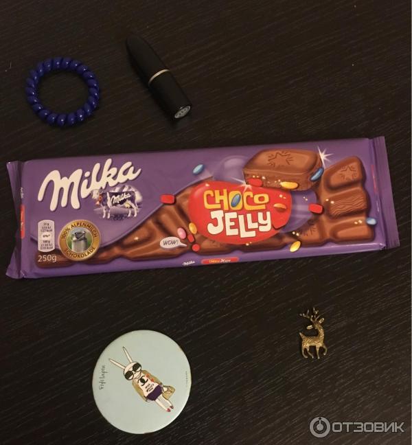 Шоколад Milka Choco Jelly фото