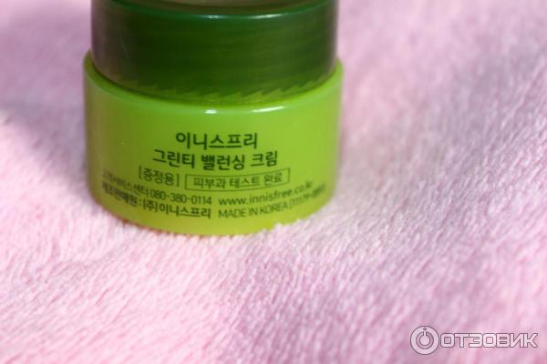 Крем для лица Innisfree green tea balancing cream фото