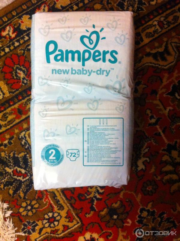 Подгузники Pampers New Baby-Dry фото