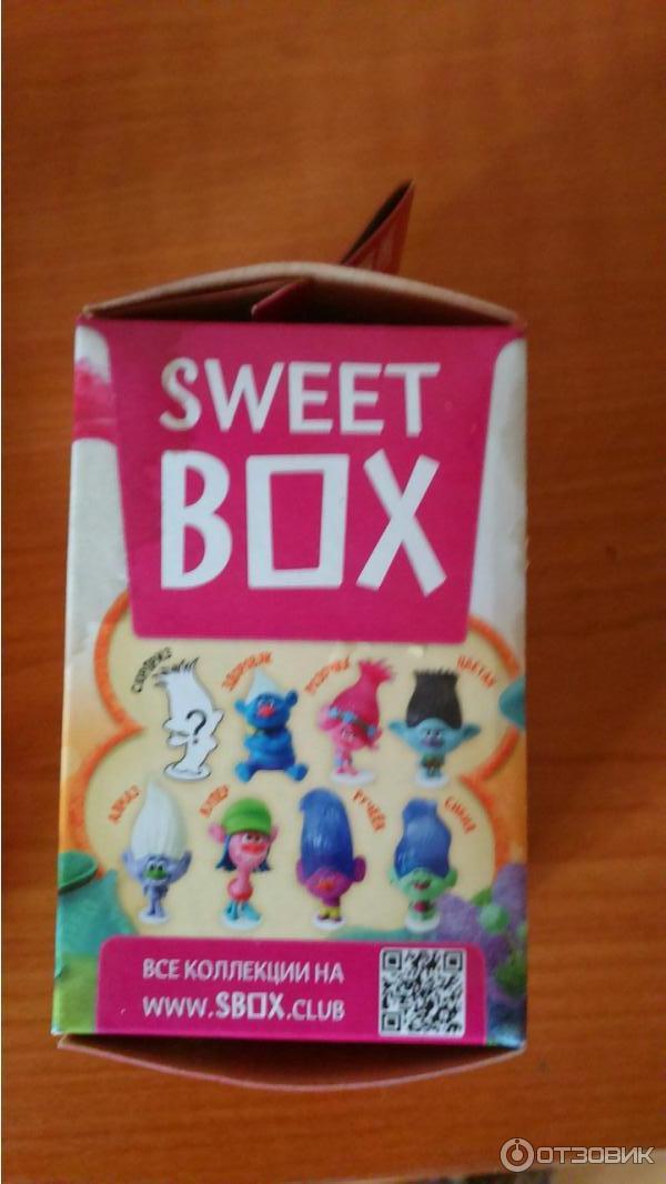 Мармелад с игрушкой Sweet Box Тролли фото