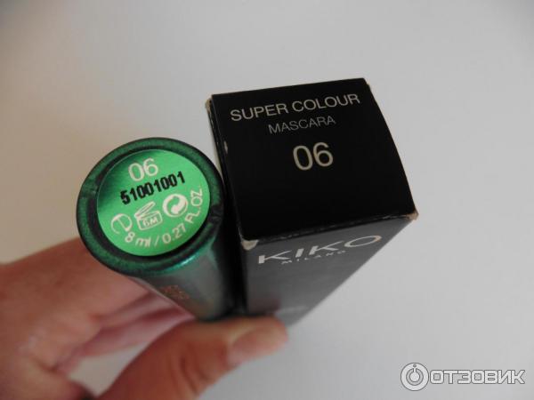 Цветная тушь для ресниц KIKO Super Colour Mascara