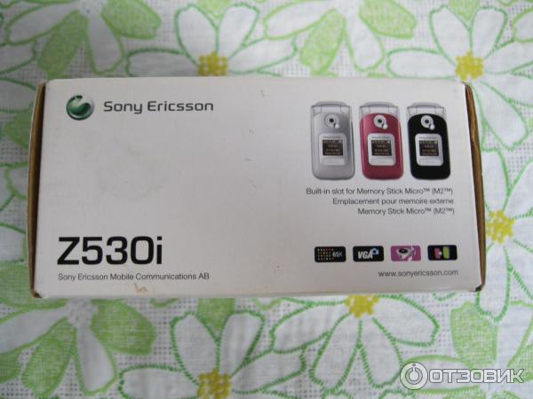 Сотовый телефон Sony Ericsson Z530i фото