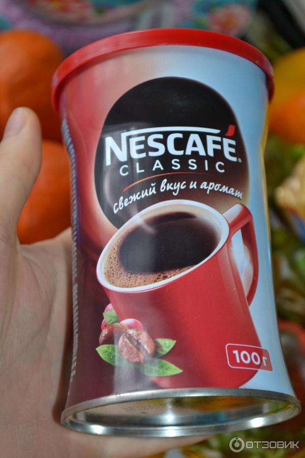 Купить Кофе Nescafe Classic растворимый 200 г.: отзывы, фото и характеристики на