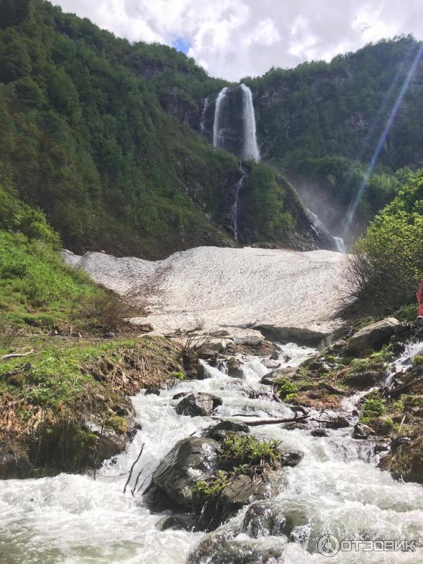 Водопад Поликаря (Россия, Красная Поляна) фото