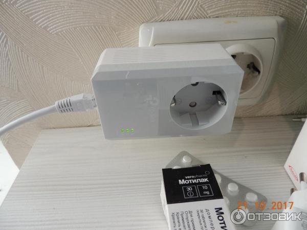 Powerline адаптер TP-Link AV600 TL-PA4010P Kit фото