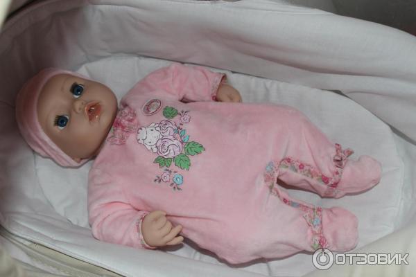 Кукла Беби Анабель с мимикой, 46 см, Baby Annabell цена, описание, отзывы