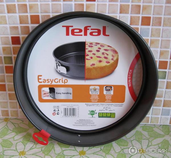 Форма для выпечки разъемная Tefal Easy Grip фото