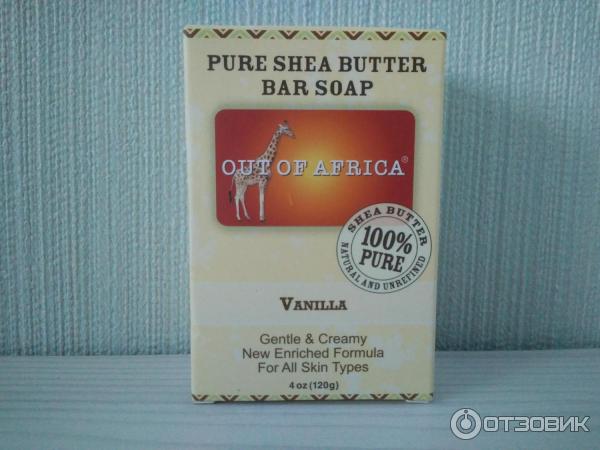 Мыло Out of Africa Pure Shea Butter Bar Soap фото