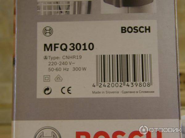 Миксер Bosch MFQ 3010 фото