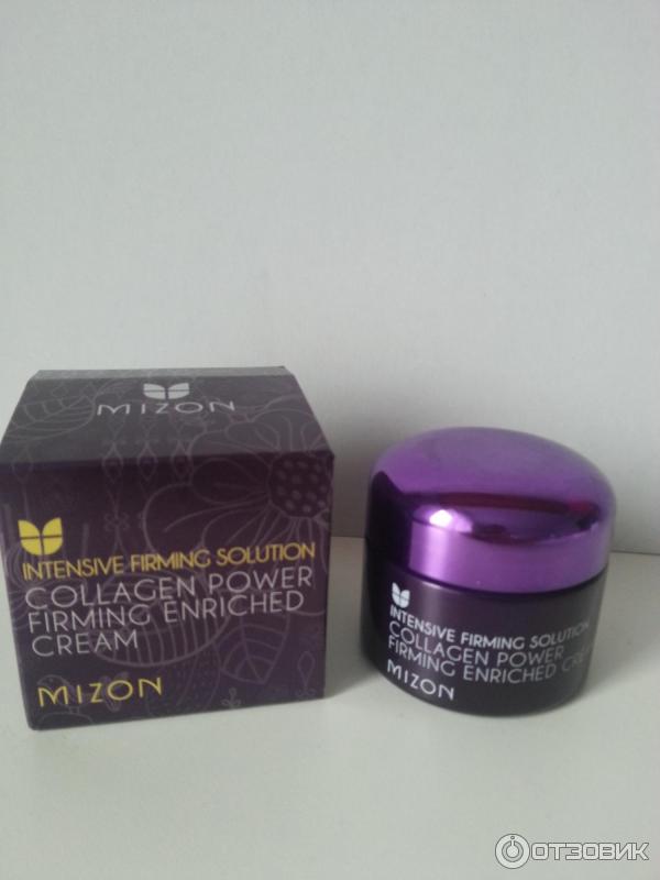 Укрепляющий коллагеновый крем Mizon Collagen Power Firming Enriched Cream фото