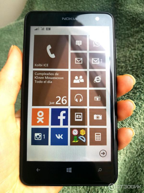 Смартфон Nokia Lumia 625