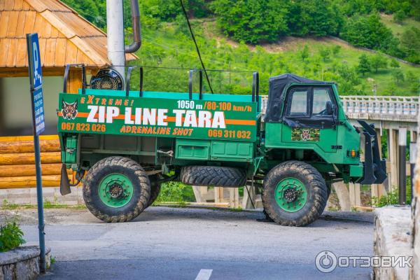 Мост Джурджевича над рекой Тара. Черногория. Ресторан.