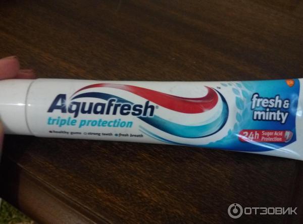 Зубная паста Aquafresh освежающе-мятная фото