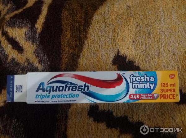 Зубная паста Aquafresh освежающе-мятная фото