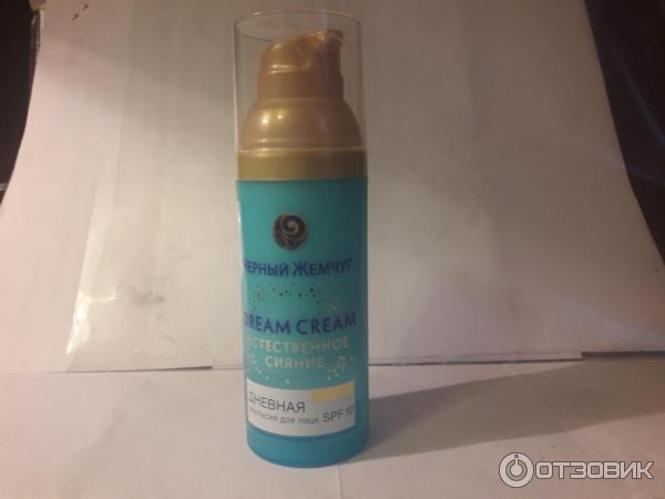 Дневная эмульсия для лица Черный Жемчуг SPF 10 Dream cream естественное сияние фото