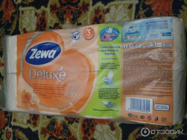 бумага zewa deluxe