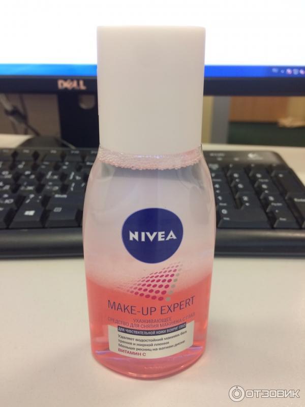 Ухаживающее средство для снятия макияжа с глаз Nivea фото