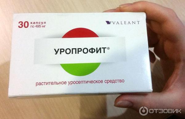 Растительное уросептическое средство Valeant Уропрофит фото