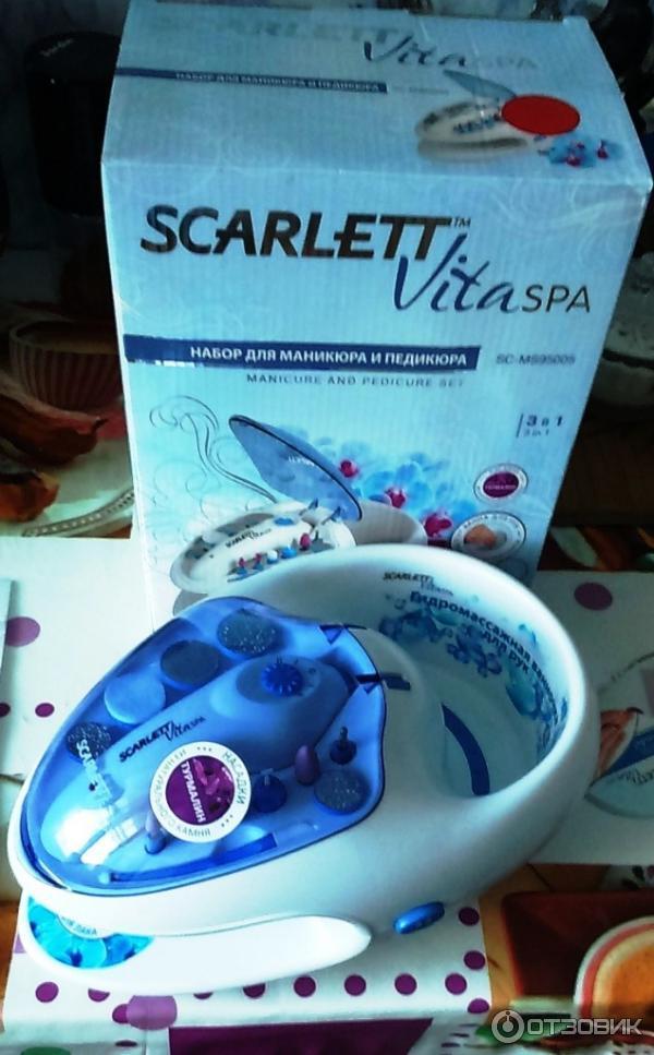 Набор для маникюра и педикюра Scarlett VitaSPA SC95005 фото