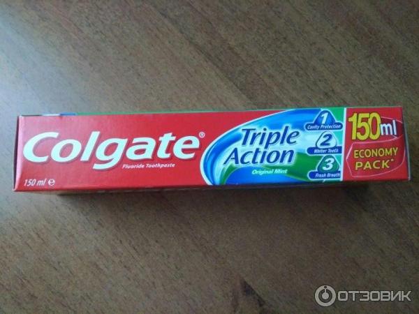 Зубная паста Colgate Тройное дыхание