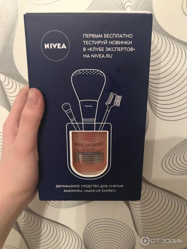 Ухаживающее средство для снятия макияжа с глаз Nivea фото