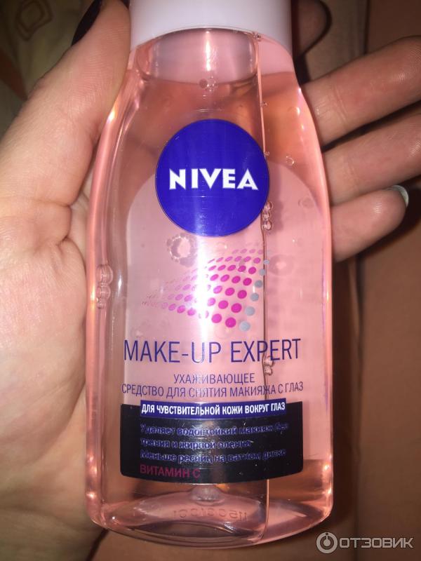 Ухаживающее средство для снятия макияжа с глаз Nivea фото