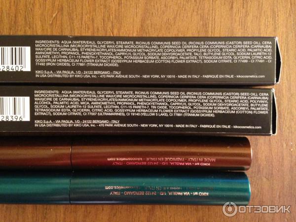 Цветная тушь для ресниц Kiko Super Colour Mascara фото