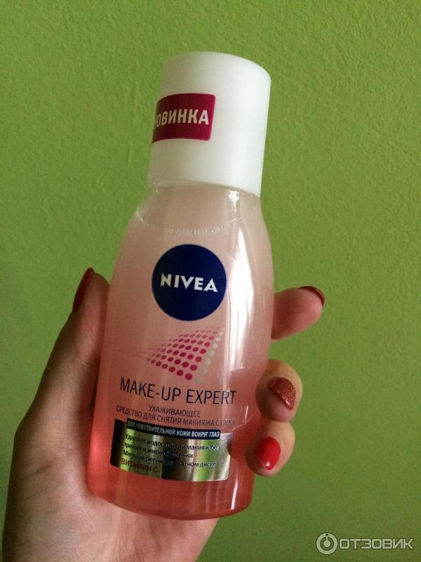 Ухаживающее средство для снятия макияжа с глаз Nivea фото