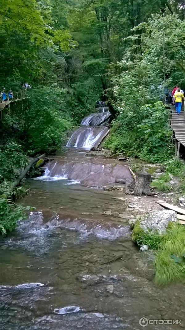 Семеновские водопады в Сочи