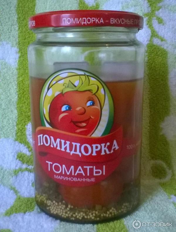 Томаты маринованные Помидорка фото