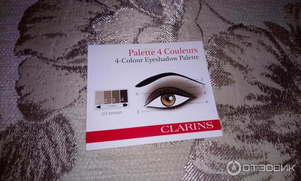 Тени для век Clarins Palette 4 Couleurs фото