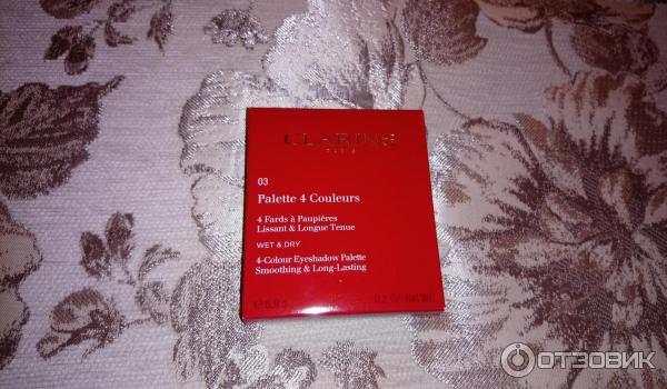 Тени для век Clarins Palette 4 Couleurs фото