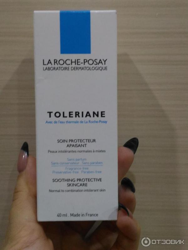 Успокаивающий увлажняющий защитный крем для лица La Roche-Posay Toleriane Soin Protecteur Apaisant фото