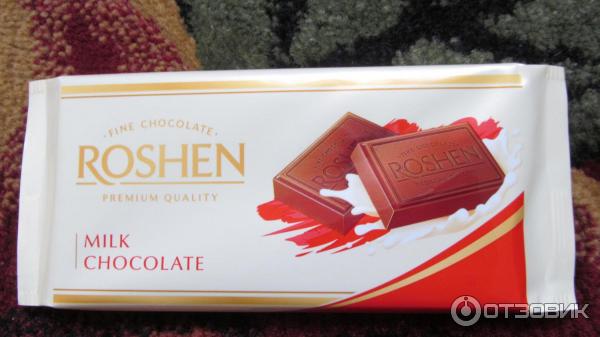 Молочный шоколад Roshen Milk Chocolate