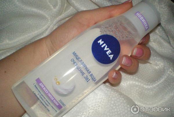 Мицеллярная вода Nivea Очищение 3 в 1 фото