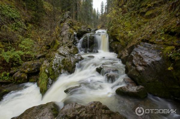 каскад водопадов на третьей речке