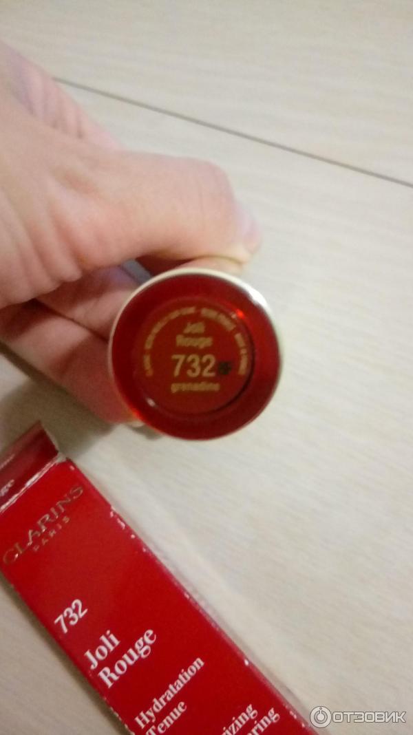 Губная помада Clarins Joli Rouge фото